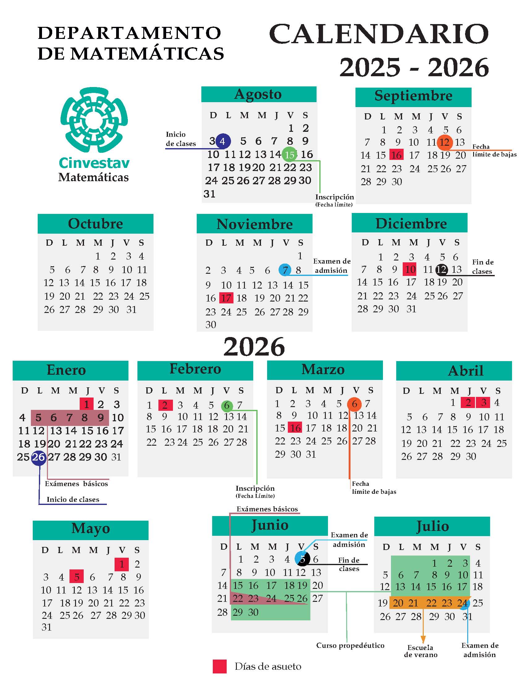 Calendario 2025-2026