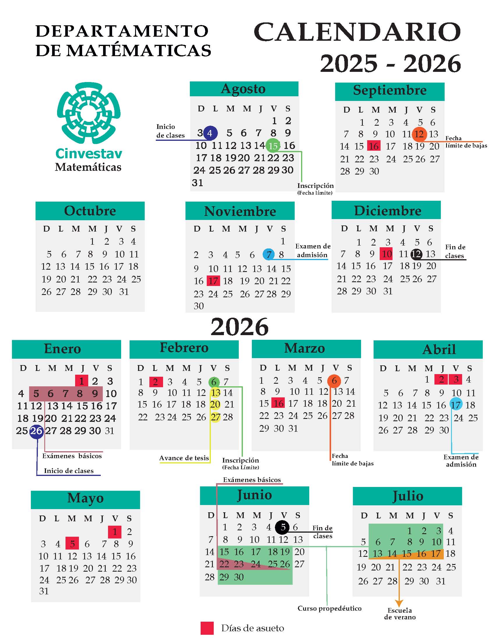 Calendario 2025-2026