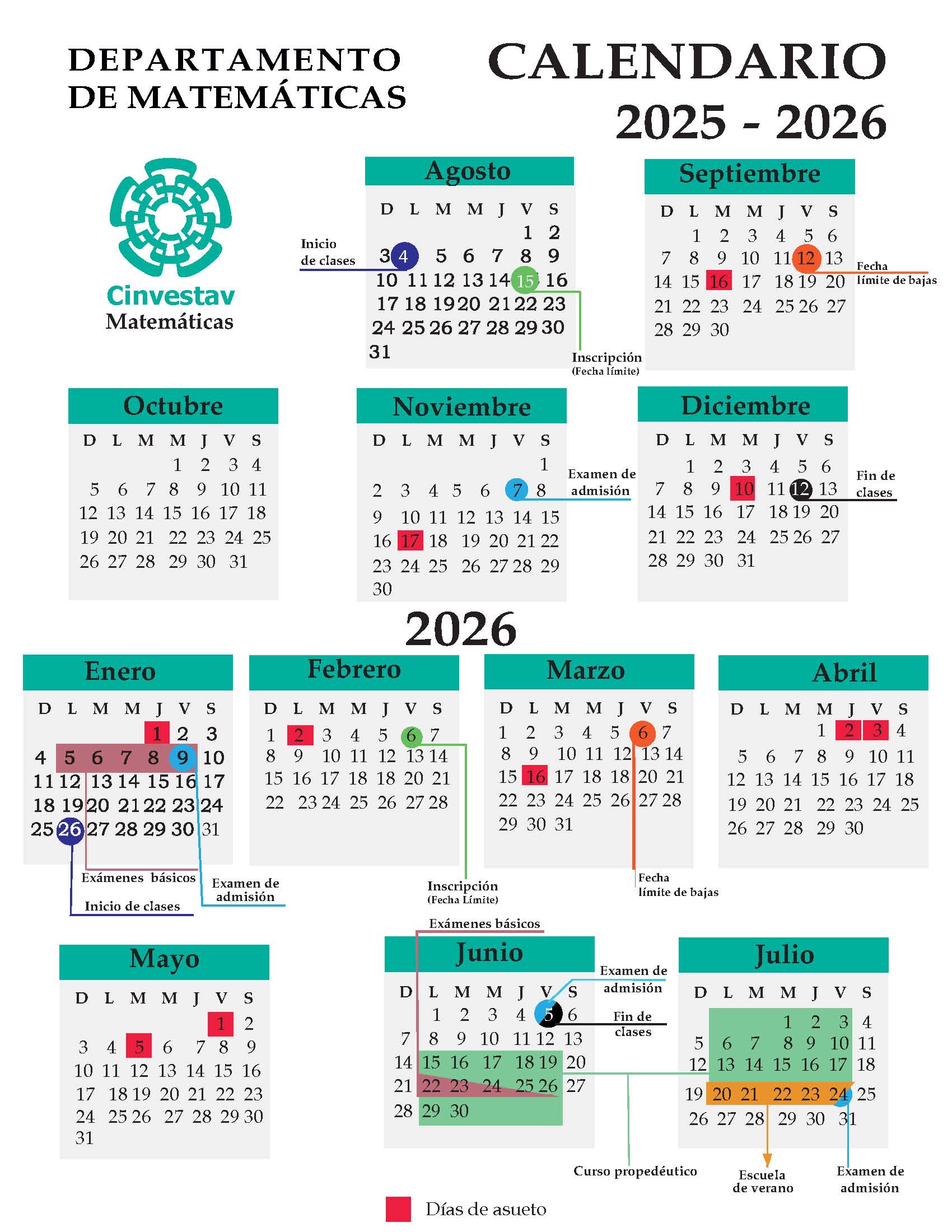 Calendario 2025-2026